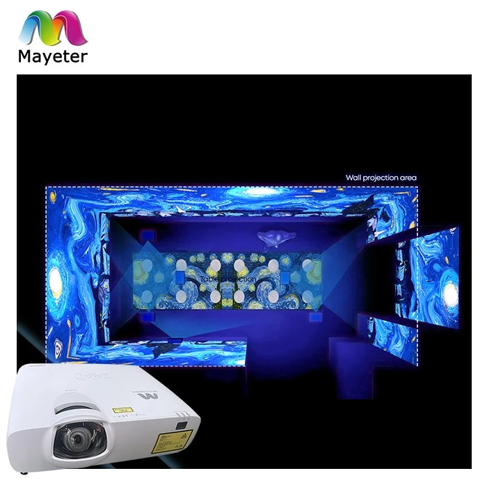 3D холограмна проекция на визуална стая